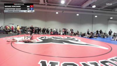 Masters C FS - 100 lbs Champ. Round 1 - Michael Duncombe, Minnesota vs Christopher Quast, California