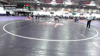 184 lbs Champ. Round 1 - Zahquel Davis, Brewton-Parker (GA) vs Navarro Nanpuya, Georgetown (KY)