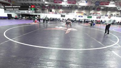 184 lbs Champ. Round 1 - Zahquel Davis, Brewton-Parker (GA) vs Navarro Nanpuya, Georgetown (KY)