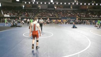 D 1 120 lbs Champ. Round 1 - Cooper Steele, Riverdale vs Jordin McIntyre, John Ehret
