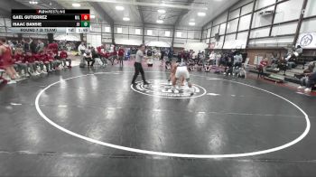 215 lbs Round 7 (8 Team) - Isaac Dansie, Juab vs Gael Gutierrez, Millard