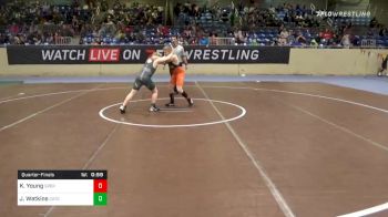 110 lbs Quarterfinal - Kylin Young, Sperry WC vs Jason Watkins, Catoosa Wrestling