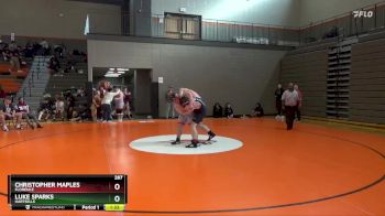 287 lbs Round 4 - Christopher Maples, Florence vs Luke Sparks, Hartselle