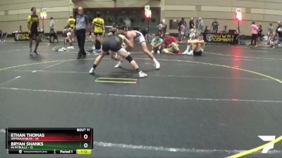 167 lbs Finals (8 Team) - Bryan Shanks, Mi Pitbulls vs Ethan Thomas, Untouchables