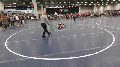 132 lbs Champ. Rd Of 64 - Evan Craner, Utah vs Jacob Ramsey, Union County Wrestling Club