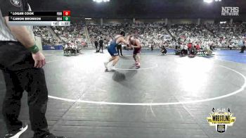 B3A-215 lbs Cons. Round 1 - Logan Cook, Perry vs Canon Bronson, Heritage Hall