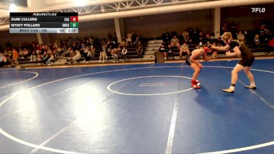 165 lbs Champ. Round 2 - Zane Cullers, Chadron State vs Wyatt Pollard, Southwest Minnesota State