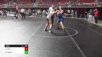 130 lbs Rr Rnd 3 - Jett Luft, Gibbon vs Max Tafoya, Chaparral WC