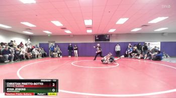113 lbs Cons. Round 3 - Christian Prietto-Bottoms, Paducah Tilghman vs Ryan Jenkins, Independence