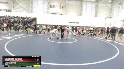 138 lbs Champ. Round 2 - Vincenzo Rubino, Deep Roots Wrestling Club vs Vic Cusatis, NWAA