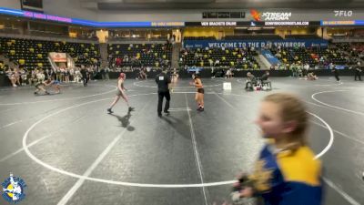 100 lbs Champ. Round 1 - Amadahy Torres, Maple Park (Kaneland) vs Piper Phillips, Mason City