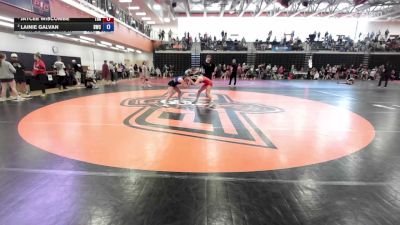 105 lbs 3rd Place Match - Jaycee Wiscombe, Trailhands vs Lainie Galvan, Bobcat Wrestling Club