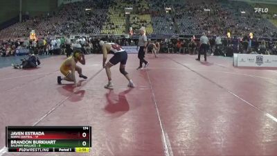 174 lbs Placement Matches (16 Team) - Javen Estrada, North Central vs Brandon Burkhart, Baldwin Wallace