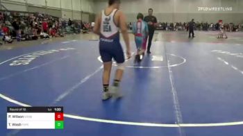 Round Of 16 - Preston Wilson, Webb City Youth Wrestling vs Tatum Wash, Topeka Blue Thunder