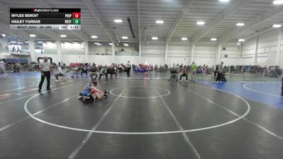 69 lbs Round Of 32 - Myles Benoit, Prophecy RTC vs Hailey Farrar, Westerly