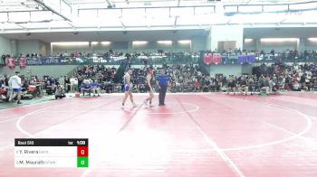 157 lbs Semifinal - Yaxier Rivera, East Hartford vs Marc Maurath, Newtown