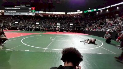 75 lbs Champ. Round 1 - Ryan Mann, LAC3 vs Tucker Denham, GOW1