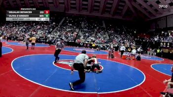 115 lbs Semifinal - Delialah Betances, Lee County vs Olivia D`Arienzo, North Paulding