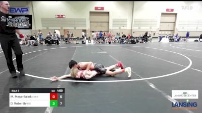 97 lbs Rr Rnd 3 - Mack Mesenbrink, Askren Wrestling Academy - (C) vs Diego Robertty, Big Game Wrestling Club