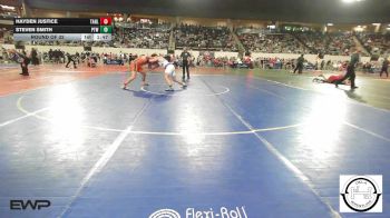 175 lbs Round Of 32 - Hayden Justice, Tahlequah vs Steven Smith, Pryor Tigers Wrestling