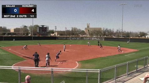 Replay: Dallas vs McMurry | Mar 22 @ 2 PM