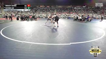 B5A-157 lbs Cons. Round 1 - Wesley Davies, Carl Albert vs Hayden Lee, Claremore