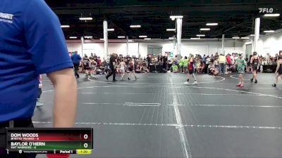 56 lbs Semis (4 Team) - Baylor O`Hern, Mat Warriors vs Dom Woods, Bitetto Trained