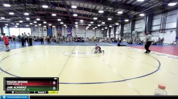 56 lbs Rd# 2 10:30am Friday - Jair Almaraz, Backyard Brawlers vs Mason Simons, Terps XPress