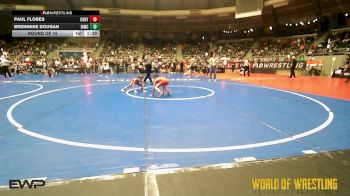 52 lbs Round Of 16 - Paul Flores, Cory Clark Wrestling vs Brenneke Dougan, Immortal Athletics WC