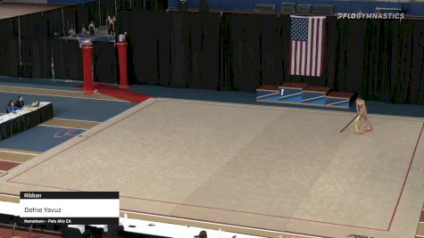 Defne Yavuz - Ribbon - 2021 Rhythmic Elite Qualifier