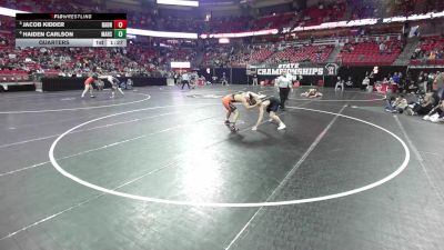 175 lbs Quarters - Jacob Kidder, Hartford Union vs Haiden Carlson, Marshfield