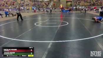 AA 106 lbs Quarterfinal - Chase Fisher, Wilson Central vs Nicolas Moore, Houston