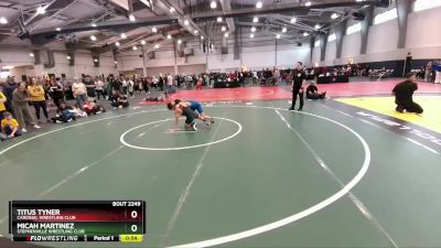 92 lbs 3rd Place Match - Titus Tyner, Cardinal Wrestling Club vs Micah Martinez, Stephenville Wrestling Club