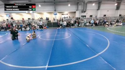 52 lbs Cons. Semi - Baron Howell, Texas Elite Wrestling Club vs Rocky Molis, Vici Wrestling Club