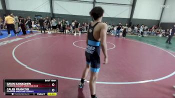 165 lbs Cons. Round 2 - Gavin Kaikkonen, Thurston County Wrestling Club vs Caleb Francois, Punisher Wrestling Company