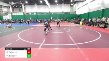 145 lbs Round Of 32 - Daniel Parker, Ithaca vs Vakramogo Dosso, Eagle Academy-bronx