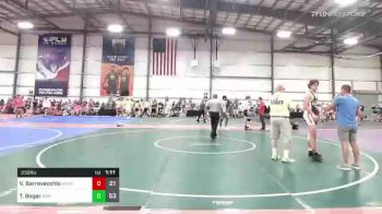 230 lbs Round Of 16 - Vito Barravecchio, All-American Wrestling Club vs Trayvn Boger, Roundtree Wrestling Academy Black