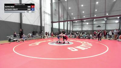 U12 FS - 135 lbs Champ. Round 3 - Kaleb Sutton, Mat Rats Rebooted Wrestling vs Merrick Stewart, Hillsboro Mat Club