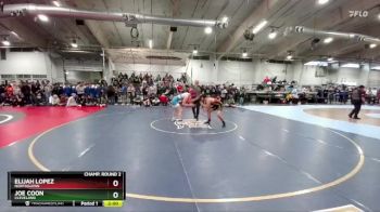 150 lbs Champ. Round 2 - Joe Coon, Cleveland vs Elijah Lopez, Northglenn
