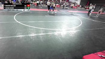 130 lbs Cons. Round 3 - Javen Nord, Cameron vs Mason Miller, Mollitium