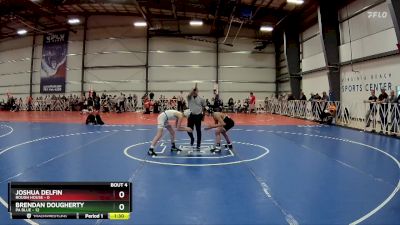 80 lbs Rd# 4- 2:00pm Friday Final Pool - Brendan Dougherty, PA Blue vs Joshua Delfin, Rough House