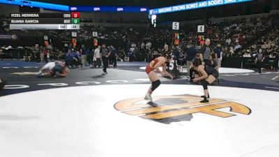 120 lbs Consolation - Itzel Herrera, Corona (SS) vs Eliana Garcia, Northview (SS)