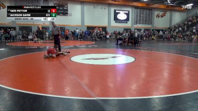 89 lbs Quarterfinal - Jackson Gavin, McDominate Training Center vs Tate Peyton, East Buchanan