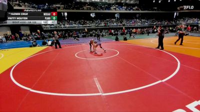 6A 100 lbs Cons. Round 1 - Yazmin Cruz, Weslaco vs Patty Nguyen, Plano