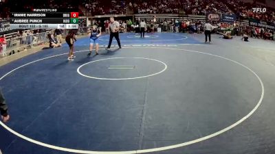 G 185 lbs Quarterfinal - Iranie Harrison, Brusly Girls vs Aubree Punch, H.L. Bourgeois Girls