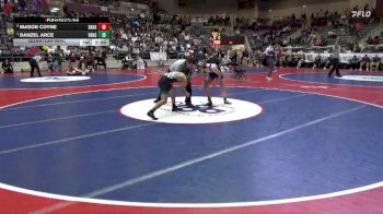 5A 106 lbs Quarterfinal - Danzel Arce, Van Buren vs Mason Coyne, Sylvan Hills