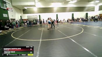 150 lbs Cons. Semi - Tristan Near, River Ridge vs Kaimana Bartolome, Puyallup