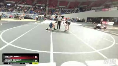 5A-170 lbs Champ. Round 1 - Connor Tennant, Hood River Valley vs Sawyer Casarez, Thurston