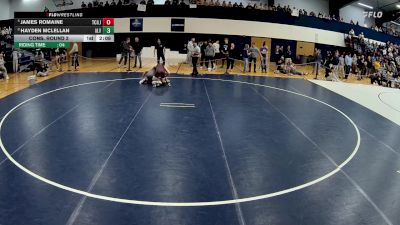 184 lbs Cons. Round 3 - James Romaine, Tcnj vs Hayden Mclellan, Alvernia University