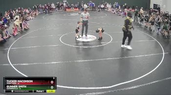 40 lbs Round 1 (4 Team) - Gunner Smith, Summerville vs Tucker Macomson, Team Tiger